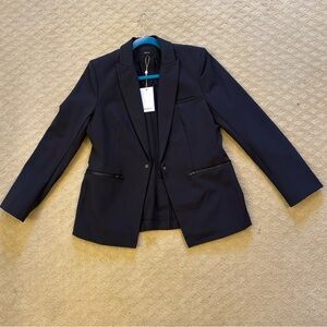 Quince Women’s Black Blazer Jacket Career New With Tags Sz M